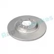 Jeu de 2 disques de frein arrière RAP BRAKES R-D0465 - Visuel 1