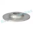 Jeu de 2 disques de frein arrière RAP BRAKES R-D0465 - Visuel 2