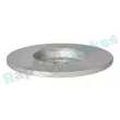 Jeu de 2 disques de frein arrière RAP BRAKES R-D0465 - Visuel 3