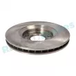 Jeu de 2 disques de frein avant RAP BRAKES R-D0468 - Visuel 3