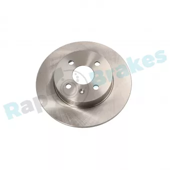 Jeu de 2 disques de frein arrière RAP BRAKES R-D0470