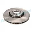 Jeu de 2 disques de frein avant RAP BRAKES R-D0471 - Visuel 1