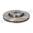 Jeu de 2 disques de frein avant RAP BRAKES R-D0471 - Visuel 2