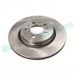Jeu de 2 disques de frein arrière RAP BRAKES R-D0473 - Visuel 1