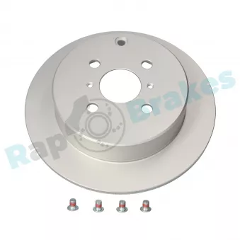 Jeu de 2 disques de frein arrière RAP BRAKES R-D0475