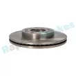 Jeu de 2 disques de frein avant RAP BRAKES R-D0478 - Visuel 2