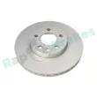 Jeu de 2 disques de frein avant RAP BRAKES R-D0479 - Visuel 1
