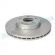 Jeu de 2 disques de frein avant RAP BRAKES R-D0479 - Visuel 2