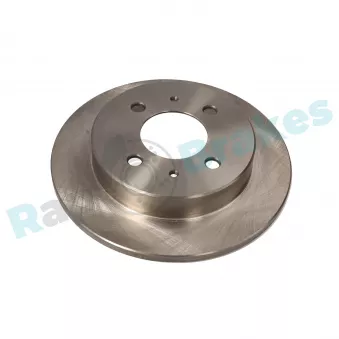 Jeu de 2 disques de frein arrière RAP BRAKES R-D0481