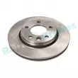 Jeu de 2 disques de frein arrière RAP BRAKES R-D0485 - Visuel 1