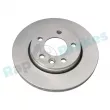 Jeu de 2 disques de frein arrière RAP BRAKES R-D0485C - Visuel 1