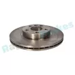 Jeu de 2 disques de frein avant RAP BRAKES R-D0486 - Visuel 2
