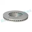 Jeu de 2 disques de frein avant RAP BRAKES R-D0488 - Visuel 3