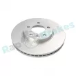 Jeu de 2 disques de frein avant RAP BRAKES R-D0488C - Visuel 1