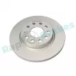 Jeu de 2 disques de frein avant RAP BRAKES R-D0490 - Visuel 1
