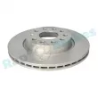Jeu de 2 disques de frein avant RAP BRAKES R-D0490 - Visuel 2