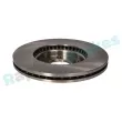 Jeu de 2 disques de frein avant RAP BRAKES R-D0491 - Visuel 3