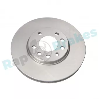 Jeu de 2 disques de frein avant RAP BRAKES R-D0491C