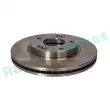 Jeu de 2 disques de frein avant RAP BRAKES R-D0492 - Visuel 2
