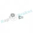 Jeu de 2 disques de frein arrière RAP BRAKES R-D0493 - Visuel 2