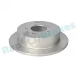 Jeu de 2 disques de frein arrière RAP BRAKES R-D0493C - Visuel 3