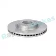 Jeu de 2 disques de frein avant RAP BRAKES R-D0496C - Visuel 2