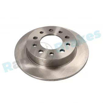 Jeu de 2 disques de frein arrière RAP BRAKES R-D0497