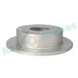 Jeu de 2 disques de frein arrière RAP BRAKES R-D0498 - Visuel 2