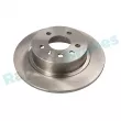 Jeu de 2 disques de frein arrière RAP BRAKES R-D0499 - Visuel 1