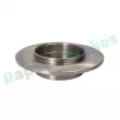 Jeu de 2 disques de frein arrière RAP BRAKES R-D0499 - Visuel 3