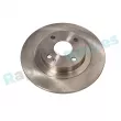 Jeu de 2 disques de frein arrière RAP BRAKES R-D0500 - Visuel 1