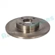 Jeu de 2 disques de frein arrière RAP BRAKES R-D0500 - Visuel 2
