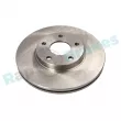 Jeu de 2 disques de frein avant RAP BRAKES R-D0501 - Visuel 1