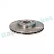Jeu de 2 disques de frein avant RAP BRAKES R-D0501 - Visuel 2