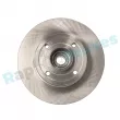Jeu de 2 disques de frein arrière RAP BRAKES R-D0504 - Visuel 1