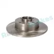 Jeu de 2 disques de frein arrière RAP BRAKES R-D0504 - Visuel 2
