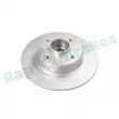 Jeu de 2 disques de frein arrière RAP BRAKES R-D0504C - Visuel 3
