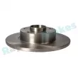 Jeu de 2 disques de frein arrière RAP BRAKES R-D0505 - Visuel 2