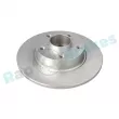Jeu de 2 disques de frein arrière RAP BRAKES R-D0505C - Visuel 1