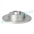Jeu de 2 disques de frein arrière RAP BRAKES R-D0505C - Visuel 2