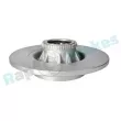 Jeu de 2 disques de frein arrière RAP BRAKES R-D0505C - Visuel 3