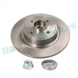 Jeu de 2 disques de frein arrière RAP BRAKES R-D0507 - Visuel 1