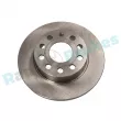 Jeu de 2 disques de frein arrière RAP BRAKES R-D0508 - Visuel 1