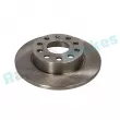 Jeu de 2 disques de frein arrière RAP BRAKES R-D0508 - Visuel 2