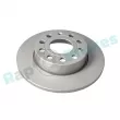 Jeu de 2 disques de frein arrière RAP BRAKES R-D0508C - Visuel 1