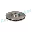 Jeu de 2 disques de frein avant RAP BRAKES R-D0511 - Visuel 2