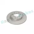 Jeu de 2 disques de frein arrière RAP BRAKES R-D0512C - Visuel 2