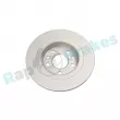 Jeu de 2 disques de frein arrière RAP BRAKES R-D0512C - Visuel 3