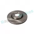 Jeu de 2 disques de frein avant RAP BRAKES R-D0513 - Visuel 1