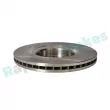Jeu de 2 disques de frein avant RAP BRAKES R-D0513 - Visuel 3